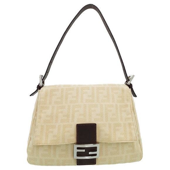 Fendi Bucket Shoulder Zucca Mamma Bag - Picture 1 of 8